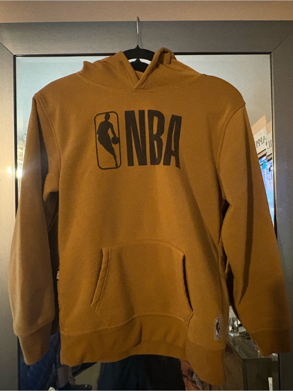 NBA Boys Hooded Pullover Sweatshirt - Brown